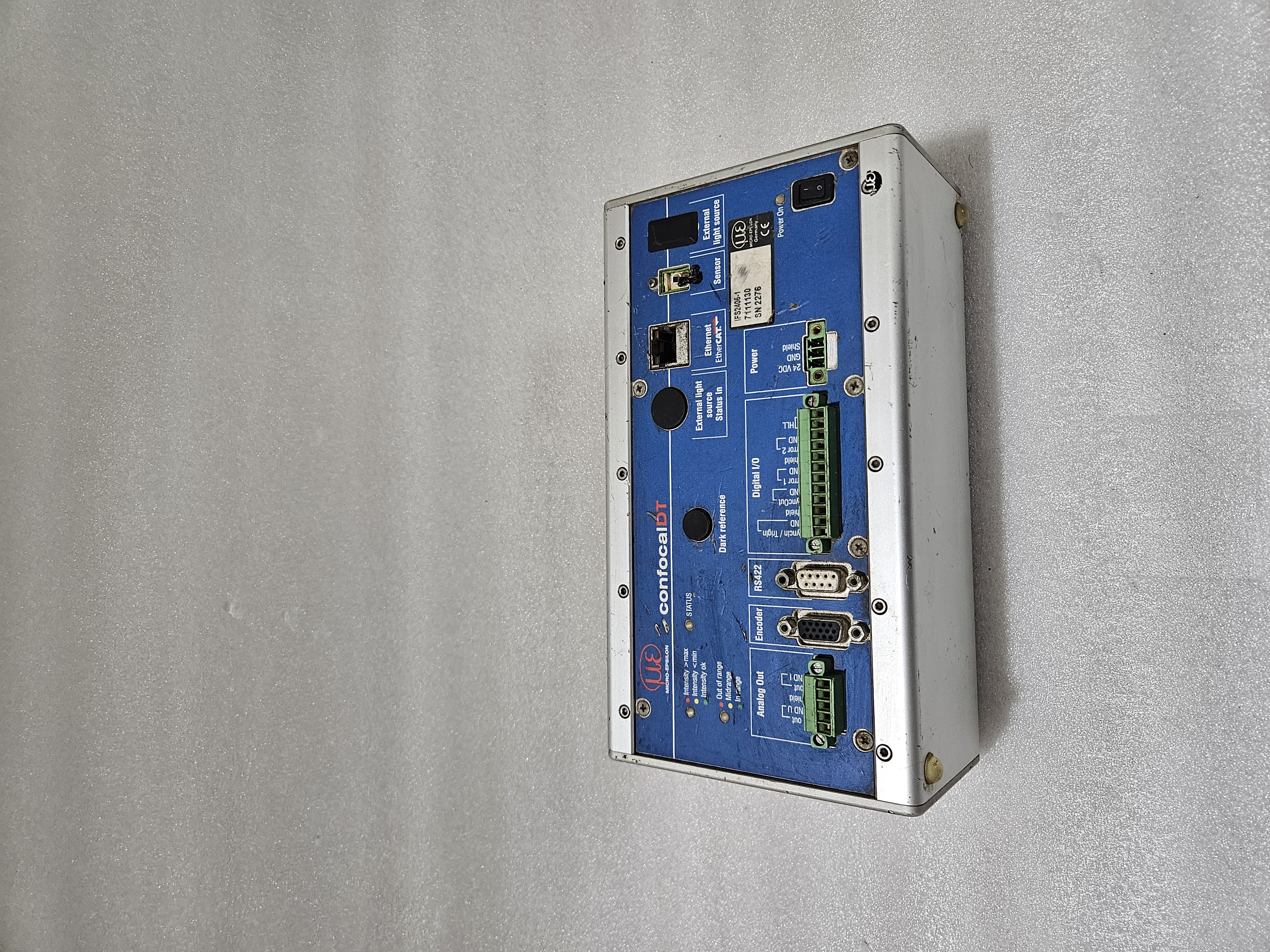 MICRO-EPSILON IFC2451 CONFOCAL DT CHROMATIC SENSOR CONTROLLER